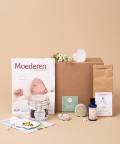 inhoud cadeaubox geboortepakket