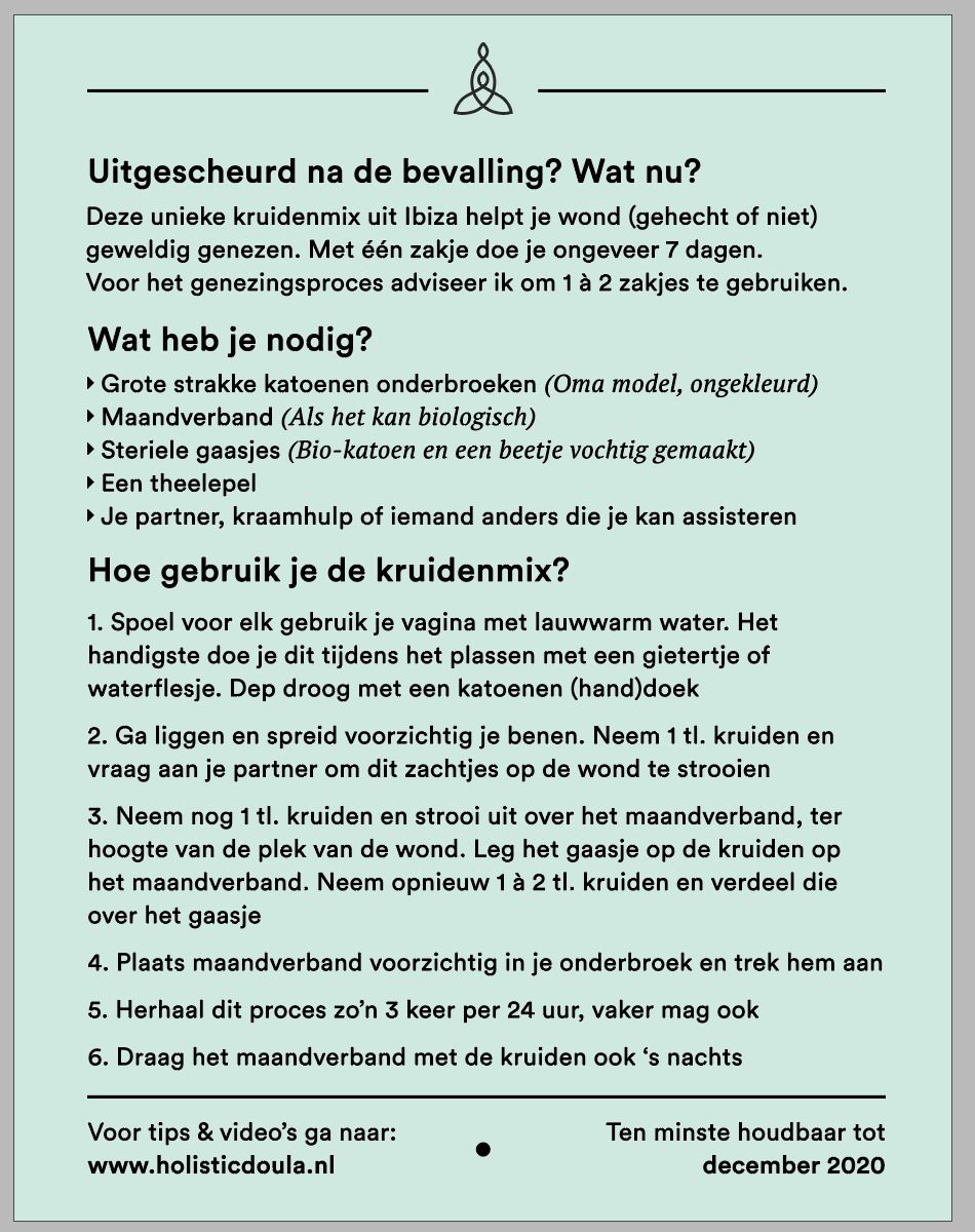 hoe gebruik je healing herbs