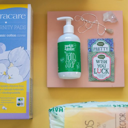 producten in luxe duurzaam kraampakket