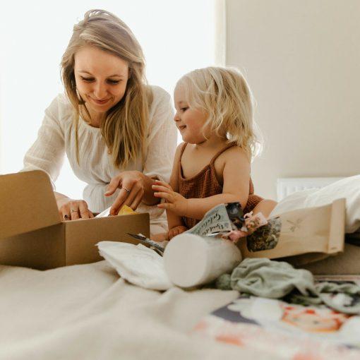 cadeaupakket uitpakken