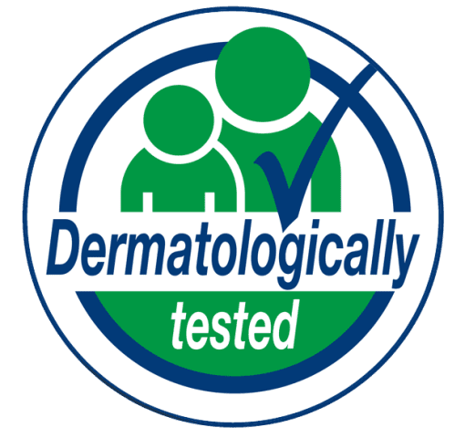 logo dermatologically tested