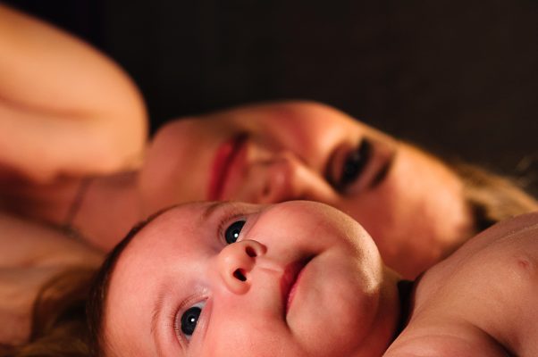 contact baby en moeder