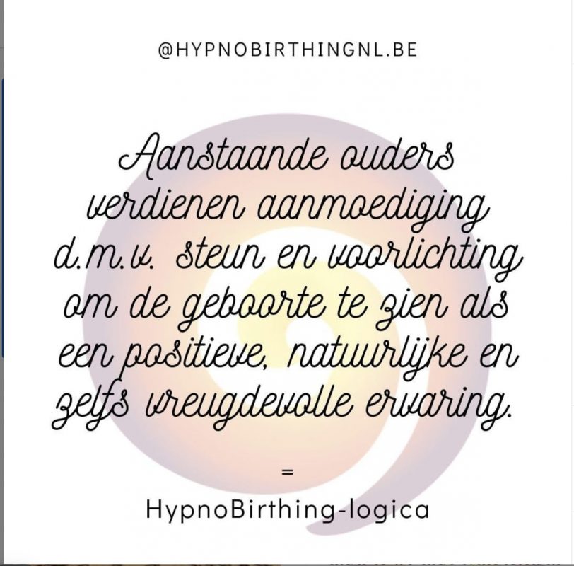tekst hypnobirthing