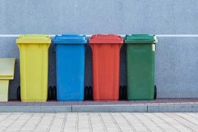 afval scheiden kleuren