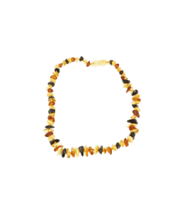 baby ketting veilig ambersteentjes licht en donker