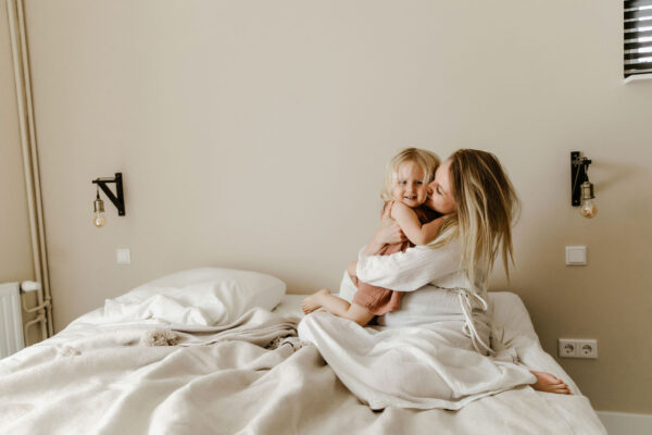 vrouw met kind