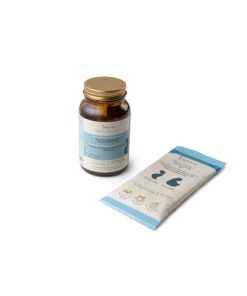omega capsules laveen in glas of navul