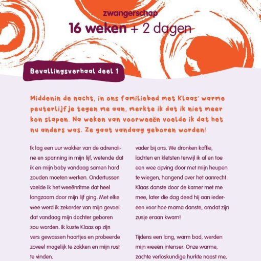 16 weken zwanger kalender