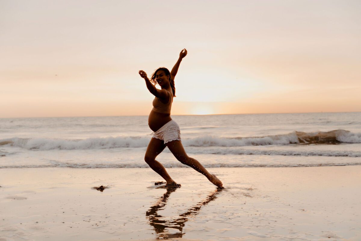 vrouw sport