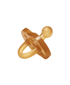 bruine speen natuurrubber baby