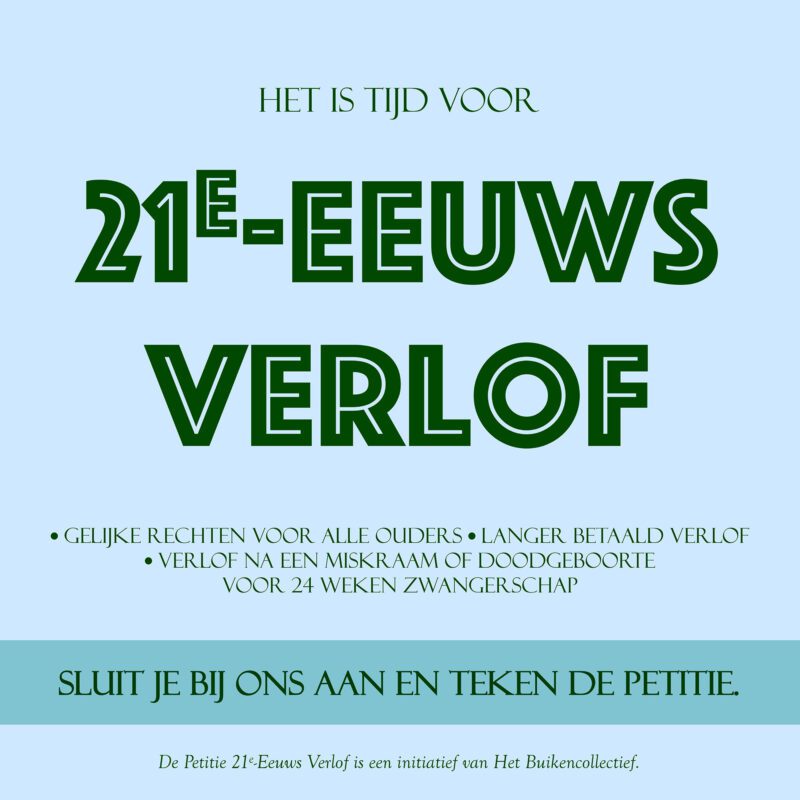 petitie 21ste eeuw verlof