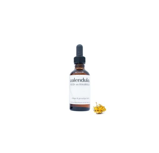 huid en haar olie voor je baby calendula