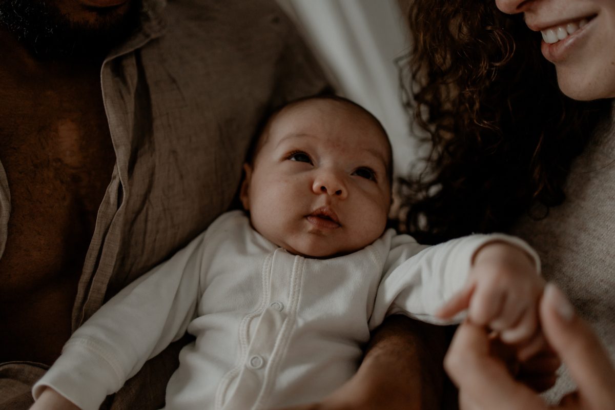 baby met ouders