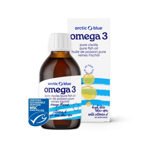Omega 3 pure visolie & algenolie Arctic Blue - Afbeelding 3